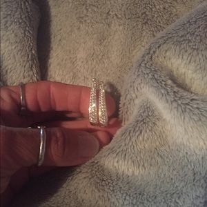 Diamond costume hoops